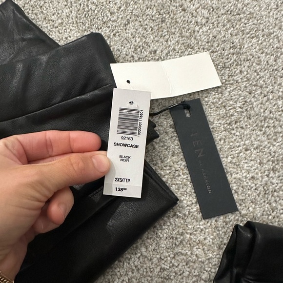 NWT TEN by Babaton Showcase Pants Size XXS in Black - Picture 6 of 6